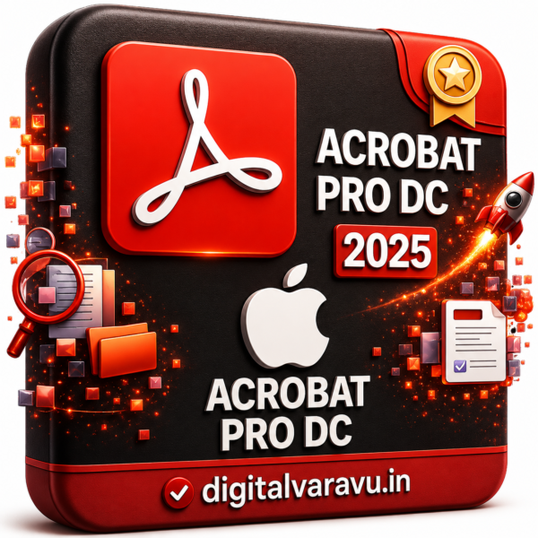 Ad0be Acrobat Pro 2025 – PDF EDITOR (MAC)| LIFETIME USAGE | MACoS | MULTIPLE PC